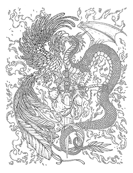 Romantasy: A Star-Crossed Colouring Experience