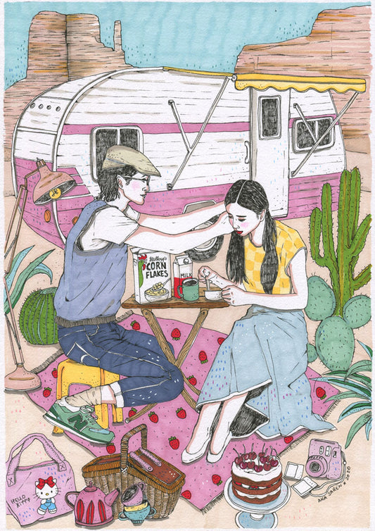 Desierto matutino