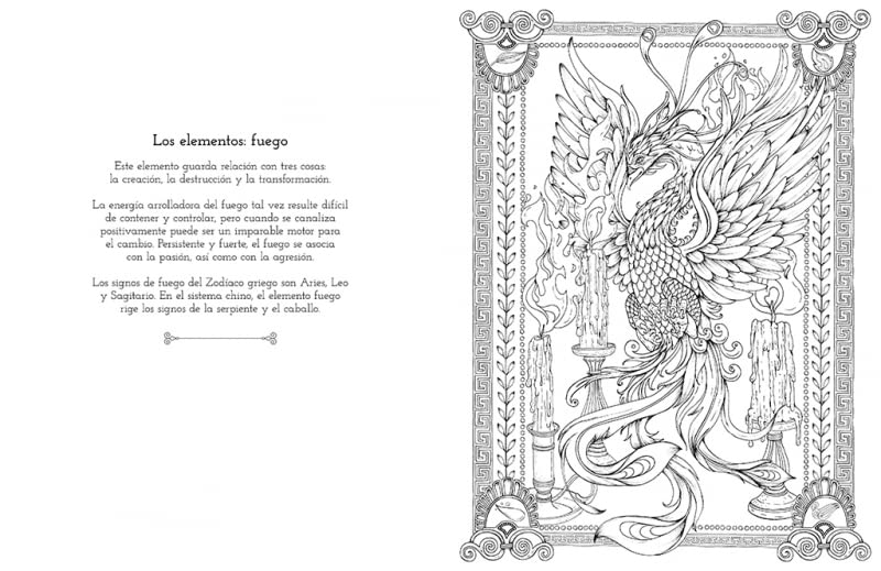 Astrology Colouring