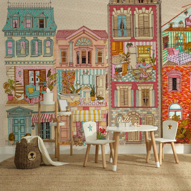 Coordonné — Papel de pared infantil