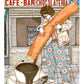 Churros con chocolate en una escena divertida de inspiración española, lámina ilustrada de Ana Jarén.