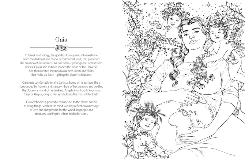 Goddess Colouring - Imagen 3