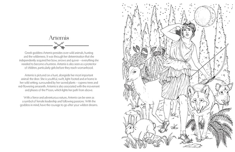 Goddess Colouring - Imagen 4