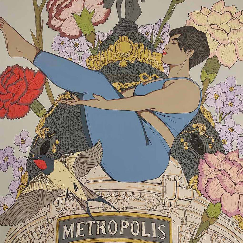 Lululemon Madrid — Metrópolis Mural