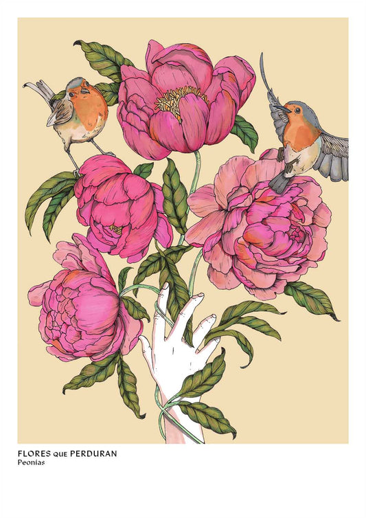 Pack "Peonías", jamón Cinco Jotas y caviar Riofrío