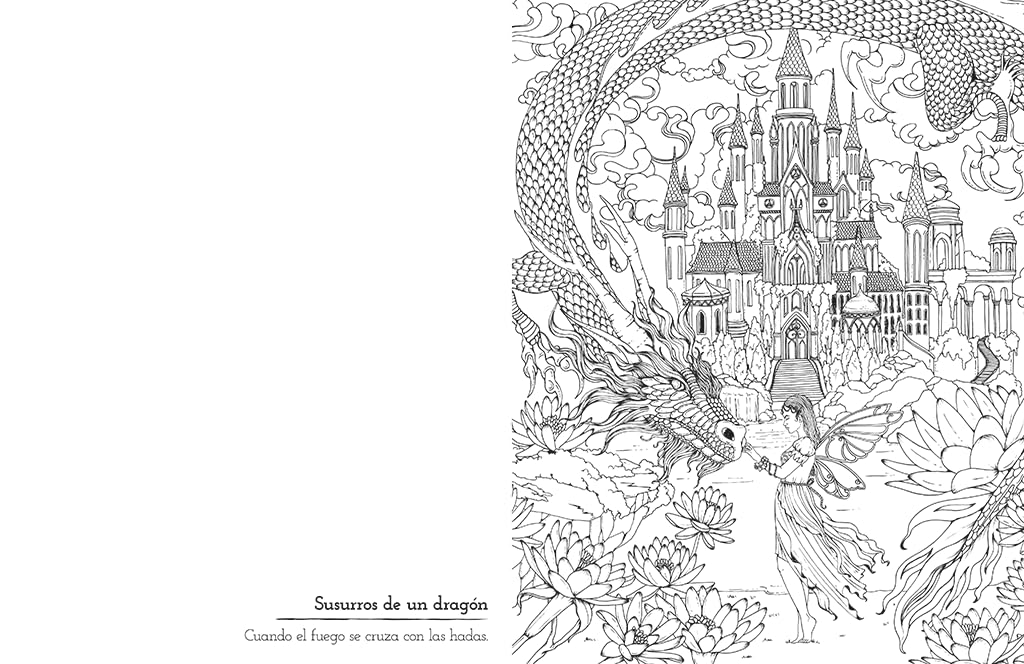Romantasy: A Star-Crossed Colouring Experience