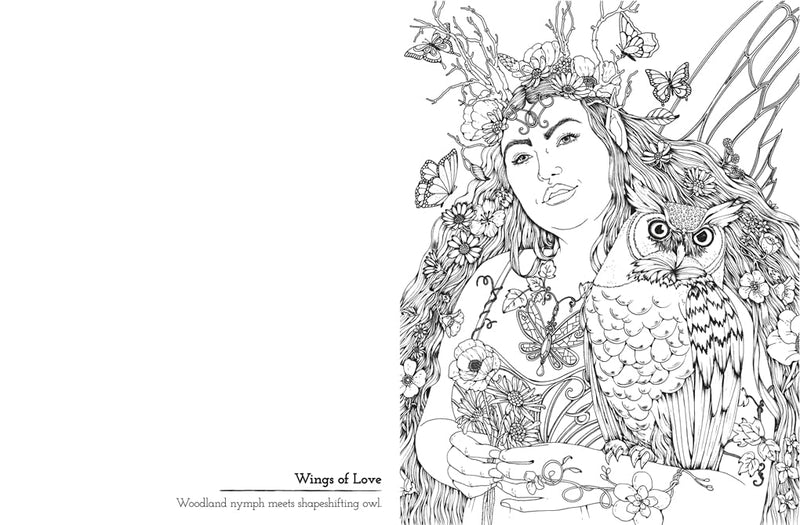 Romantasy: A Star-Crossed Colouring Experience - Imagen 3