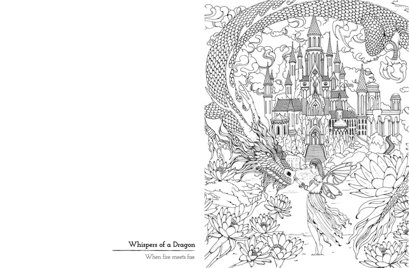 Romantasy: A Star-Crossed Colouring Experience - Imagen 4