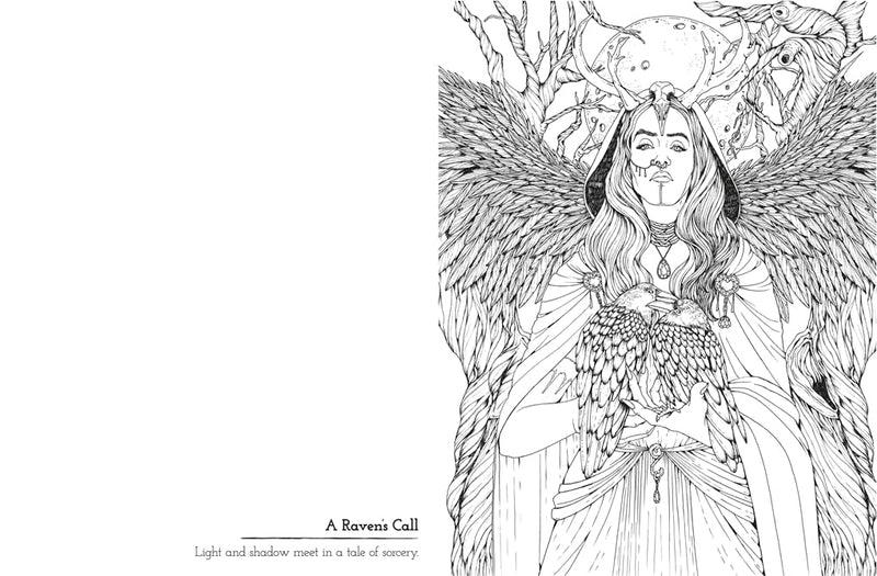 Romantasy: A Star-Crossed Colouring Experience - Imagen 5