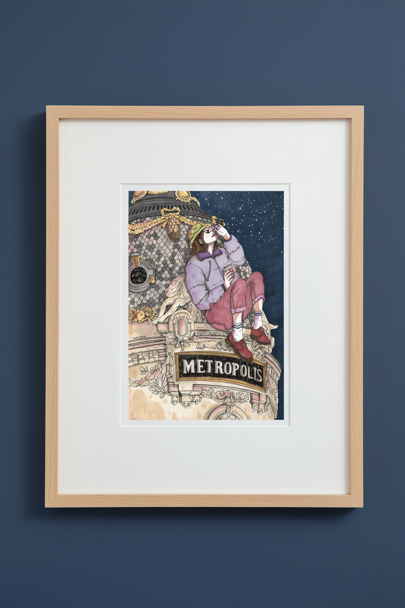 Lámina Metrópolis - Ana Jarén