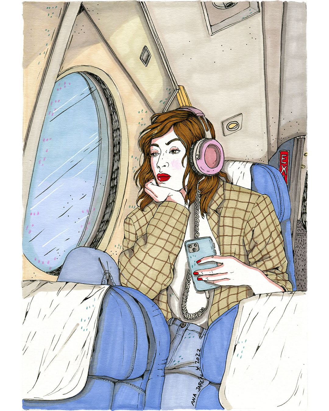 Plane Selfie