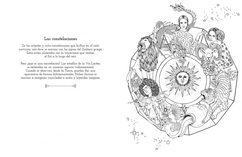 Astrología para colorear